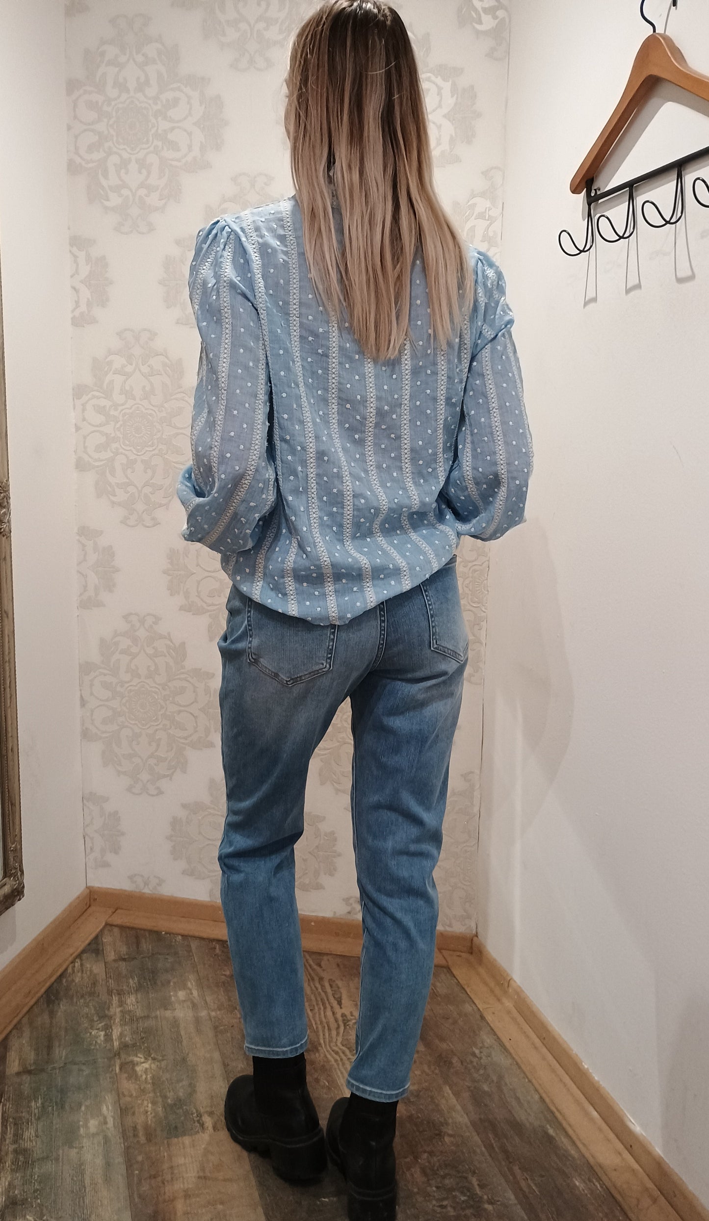 Blouse Bleu ciel